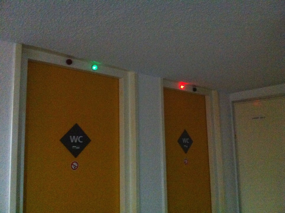Die Toiletten Hotel City Inn Magdeburg