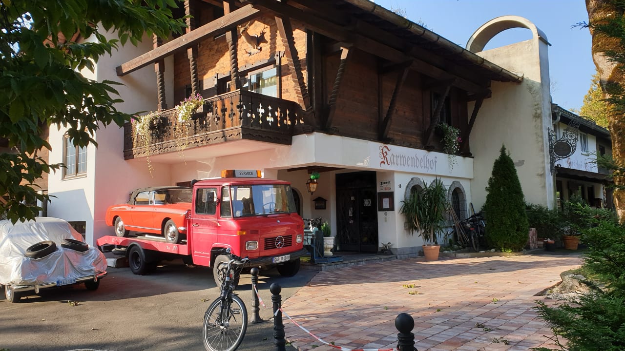 Außenansicht Panoramahotel Karwendelhof