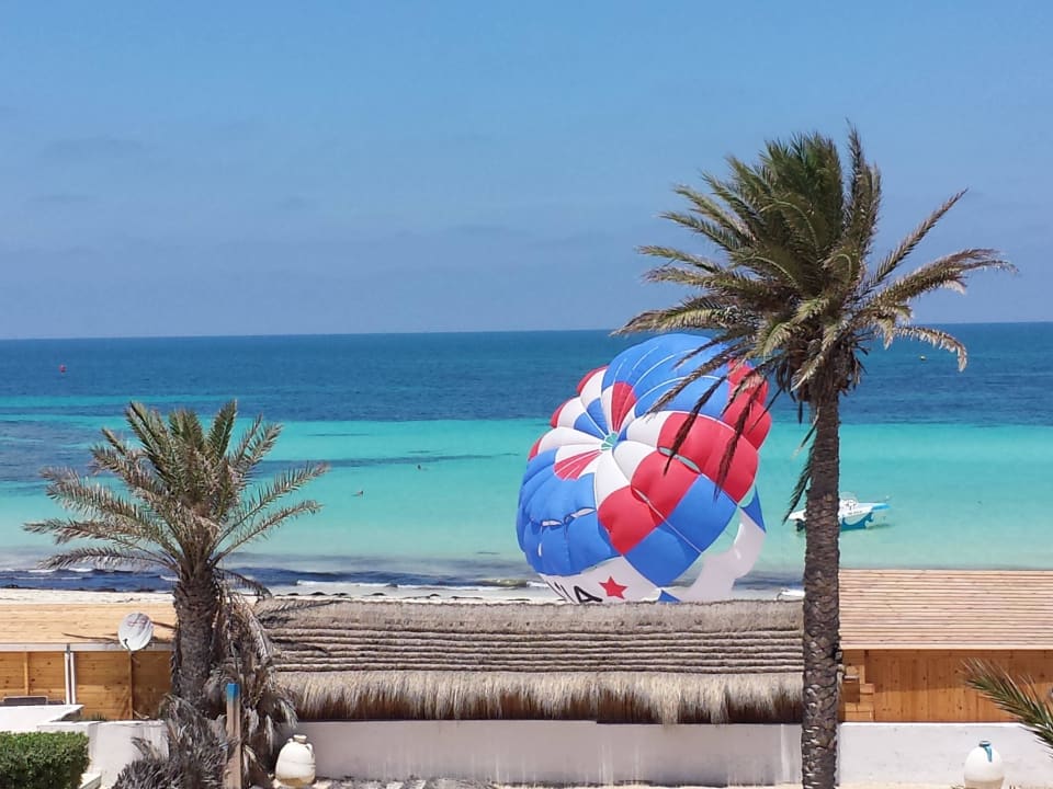 Traumhaft schöner Ausblick vom Zimmer/Balkon Calimera Yati Beach