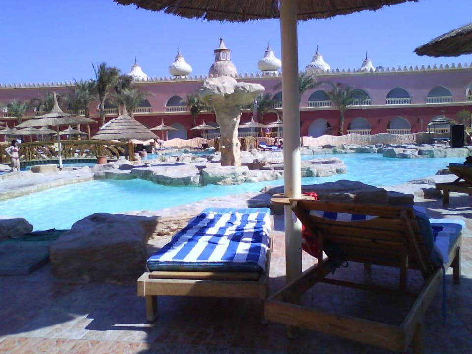 Schöne Pool-Landschaft Pickalbatros Alf Leila Wa Leila Resort - Neverland Hurghada