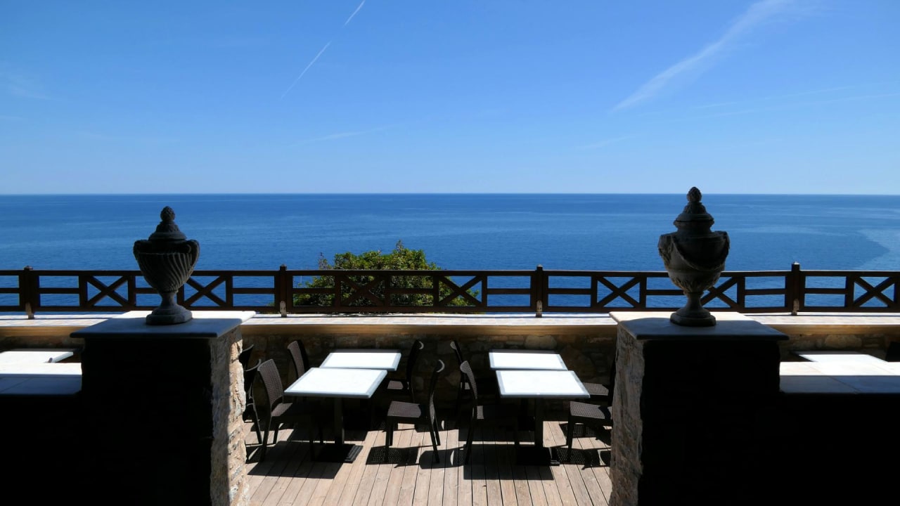 Ausblick Hotel Kalithea Horizon Royal