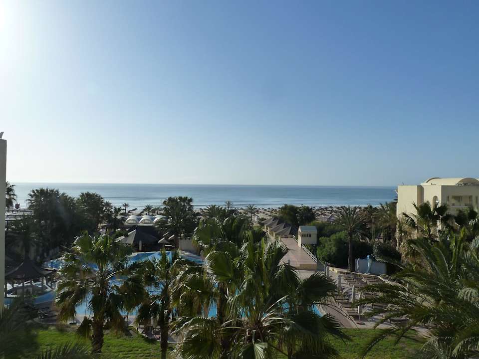 Meerblickzimmer vom Balkon Hotel Paradis Palace
