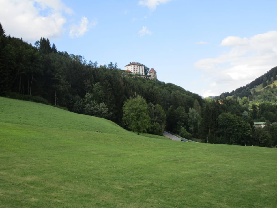 Vom 2. Balkon MONDI Resort Oberstaufen