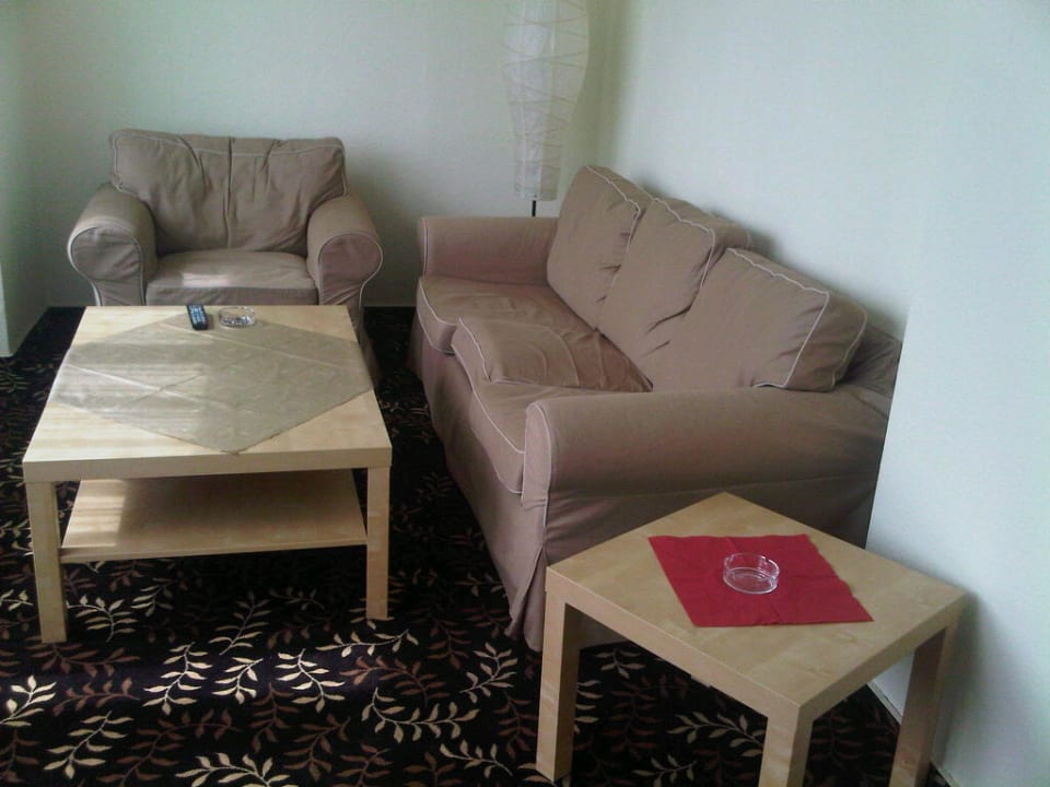 Raucherbereich 3. Etage AHORN Waldhotel Altenberg