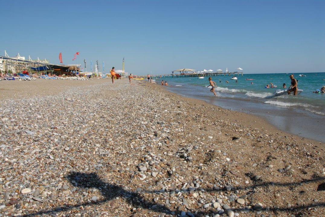 So schaut der Strand tatsächlich aus Seaden Sea World Resort & Spa