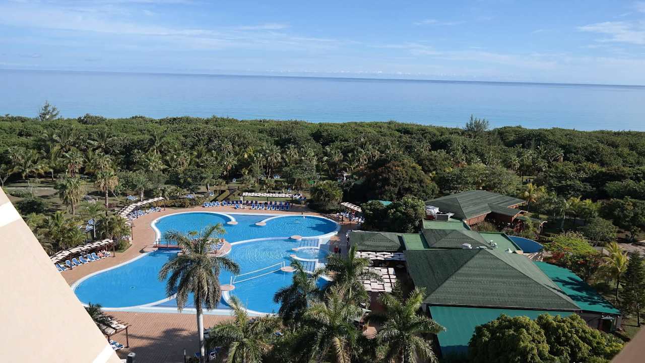 Blick vom Balkon Blau varadero - Adults only