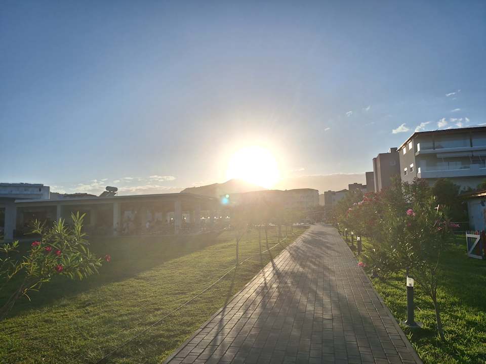 Gartenanlage Myrina Beach Hotel