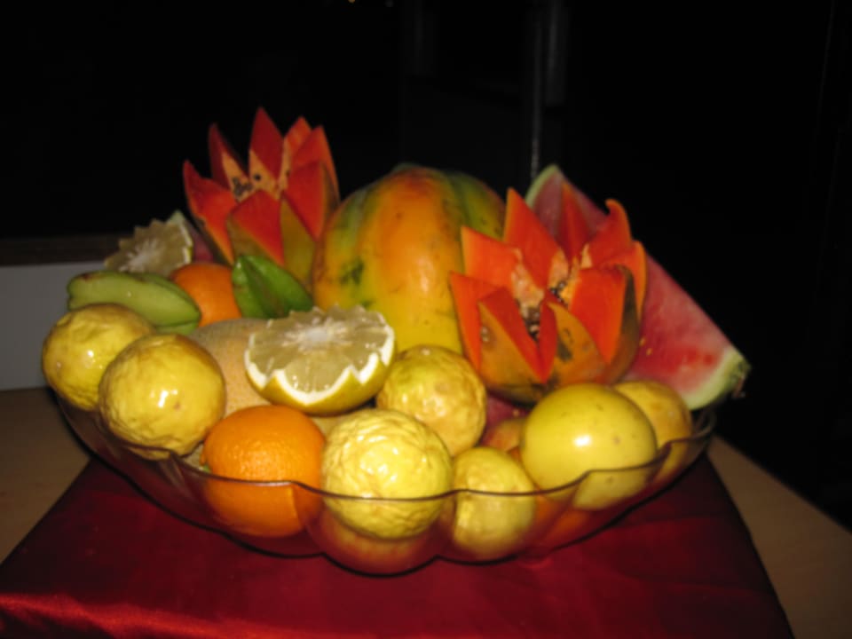 Frisches Obst - jeden Tag Fihalhohi Maldives