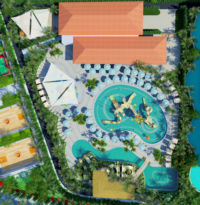 Pool Paradisus by Melia Bali