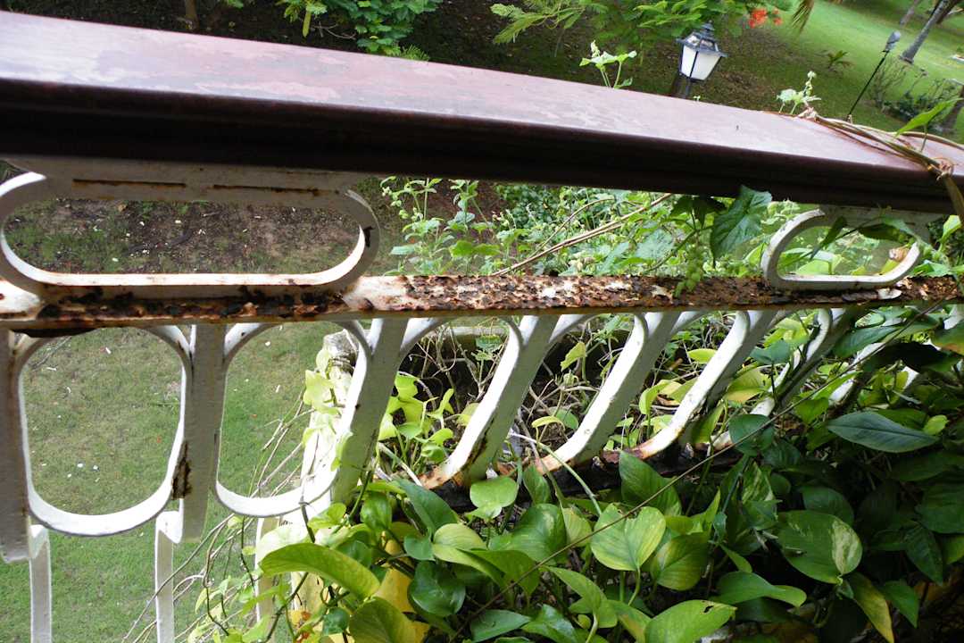 Balkon Geländer in Zimmer 4 Hotel Roc Barlovento