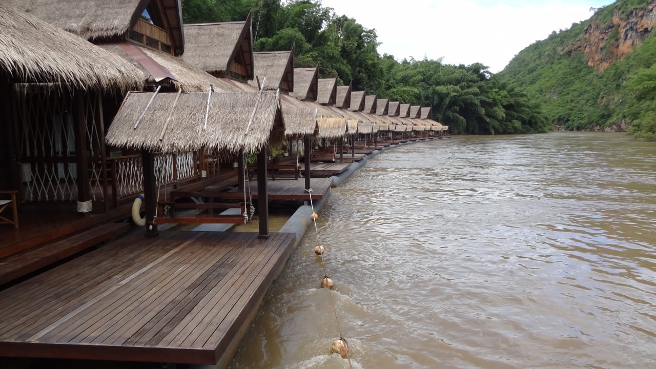 Ausblick The Float House River Kwai