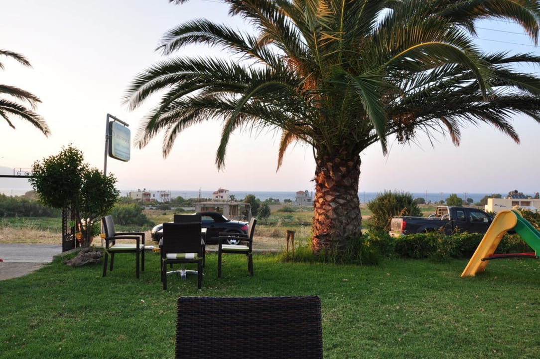 Blick von der Taverne aus Kastalia Village & Saint Nikolas Hotel