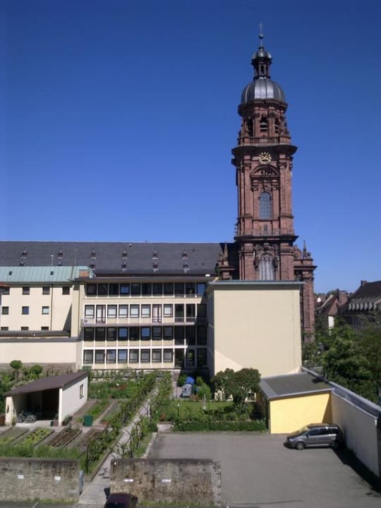 Ausblick von unserem Zimmer Best Western Hotel Rebstock