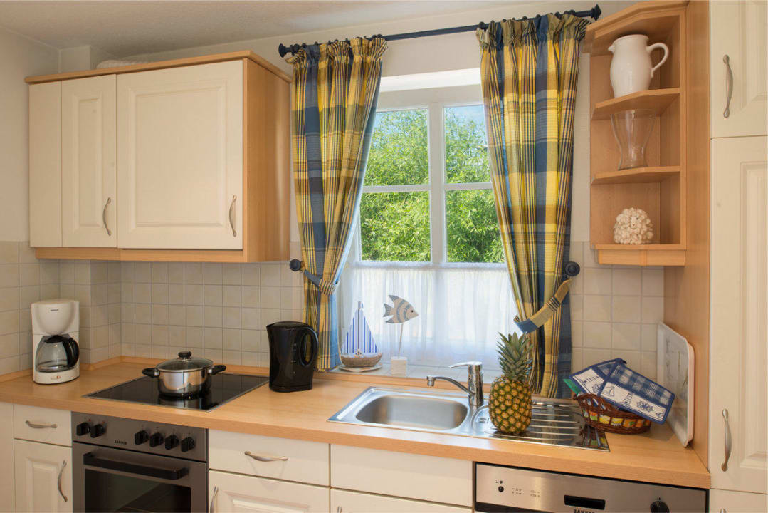 Ferienwohnung Typ II - Küche Apartments Friesenhaus Sylter Domizil