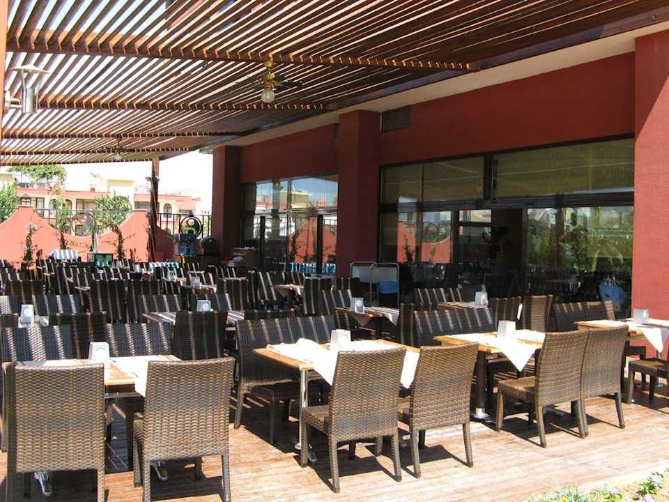 Terrasse du restaurant principal Siam Elegance Hotels & Spa