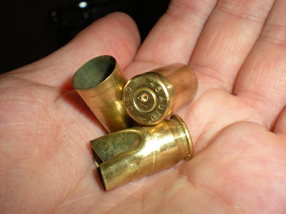 Munition von Schießwütigen Kretern Hotel Stavroula Palace