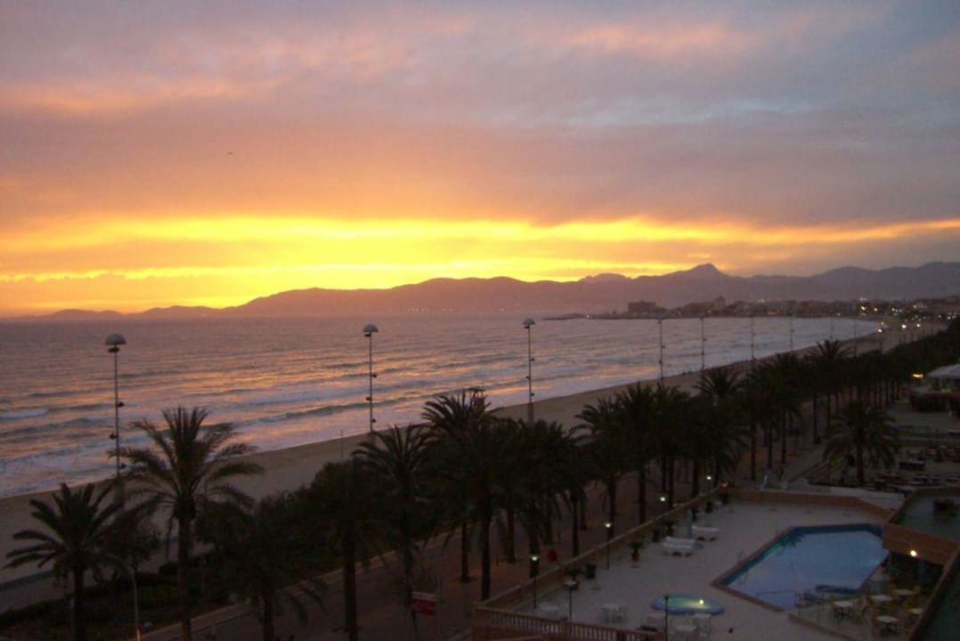Sonnenuntergang allsun Hotel Pil-lari Playa