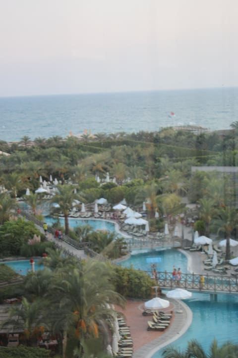 Ausblick aus dem fahrstuhl Royal Wings Hotel