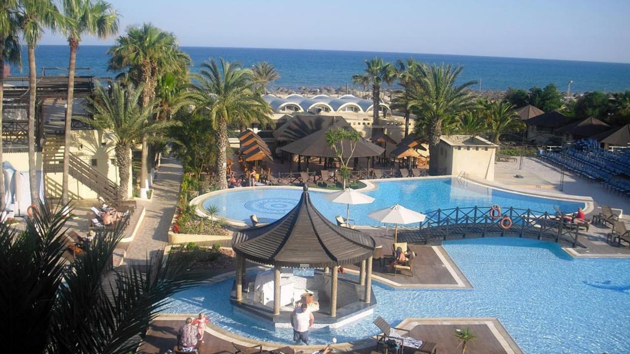 Ausblick vom Zimmer Hotel Paradis Palace