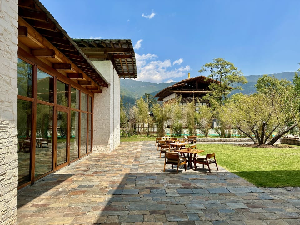 Ausblick Amankora Bumthang Lodge