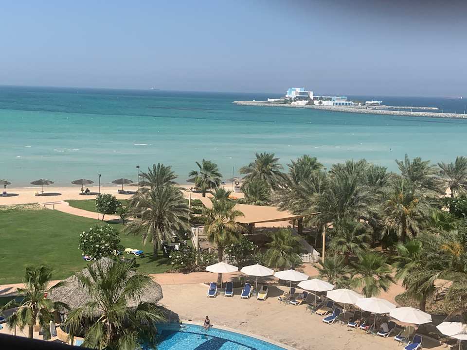 Ausblick Hotel Danat Jebel Dhanna Resort