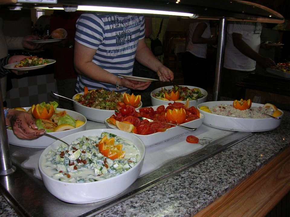 Salatbuffet Hotel El Mouradi Djerba Menzel