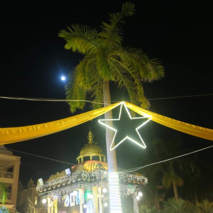 Elementy świątecznej dekoracji Hotel Riu Palace Riviera Maya