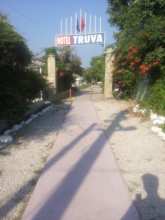 Hoteleingang Hotel Truva