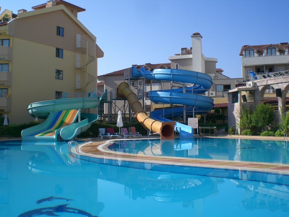 Spaß auf den Rutschen Grand Seker Hotel