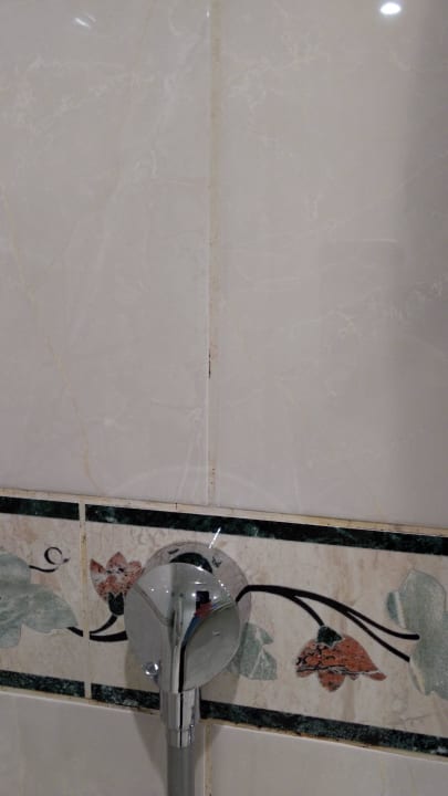 Schimmel-/Stockflecken Dusche Hotel Rosenstock