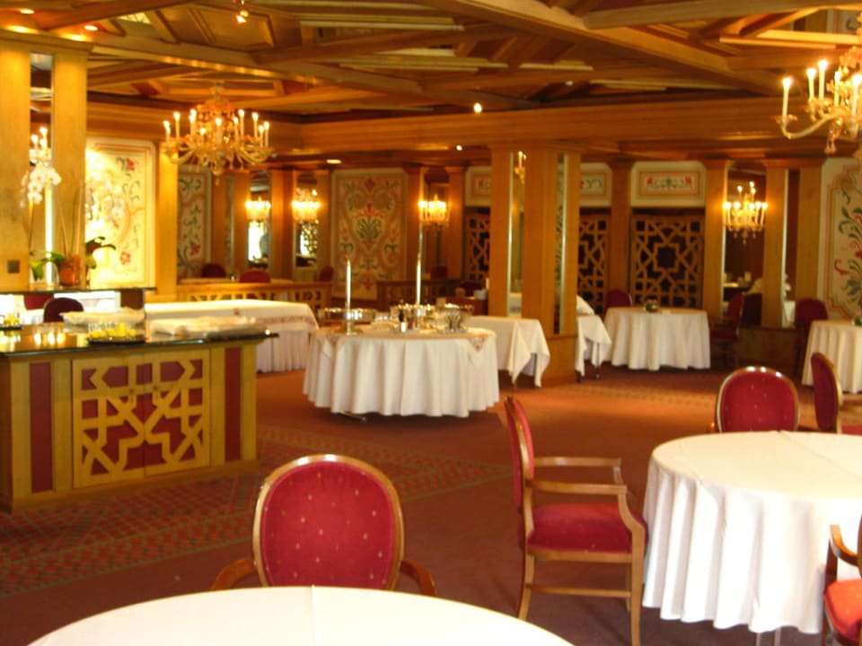 Speisesaal Tschuggen Grand Hotel Arosa