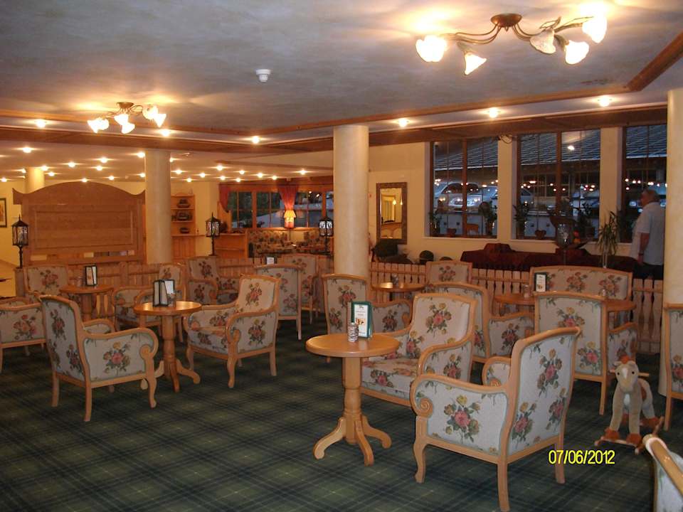 Eingangsbereich Alphotel Tyrol