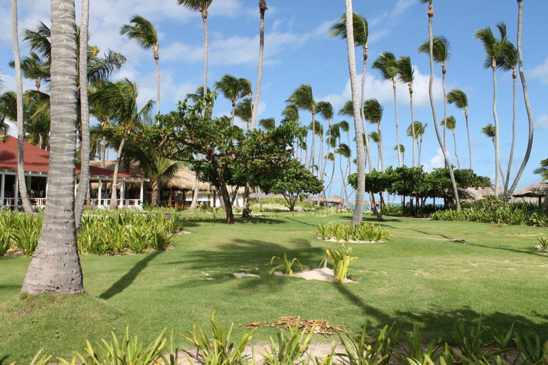 Gartenanlage mit Blick zum Meer Grand Palladium Select Bávaro Resort & Spa