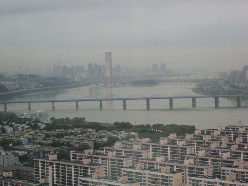 Ausbilick aus dem Appartement 05 Hotel JW Marriott Seoul