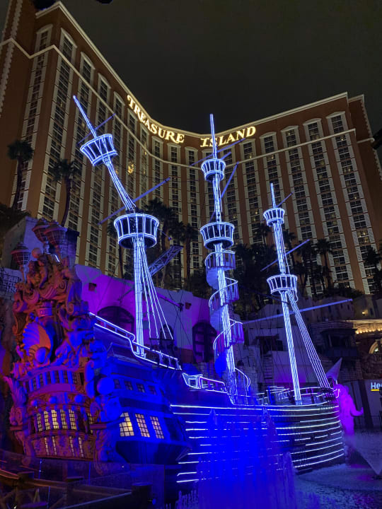 Außenansicht Treasure Island - TI Las Vegas Hotel & Casino
