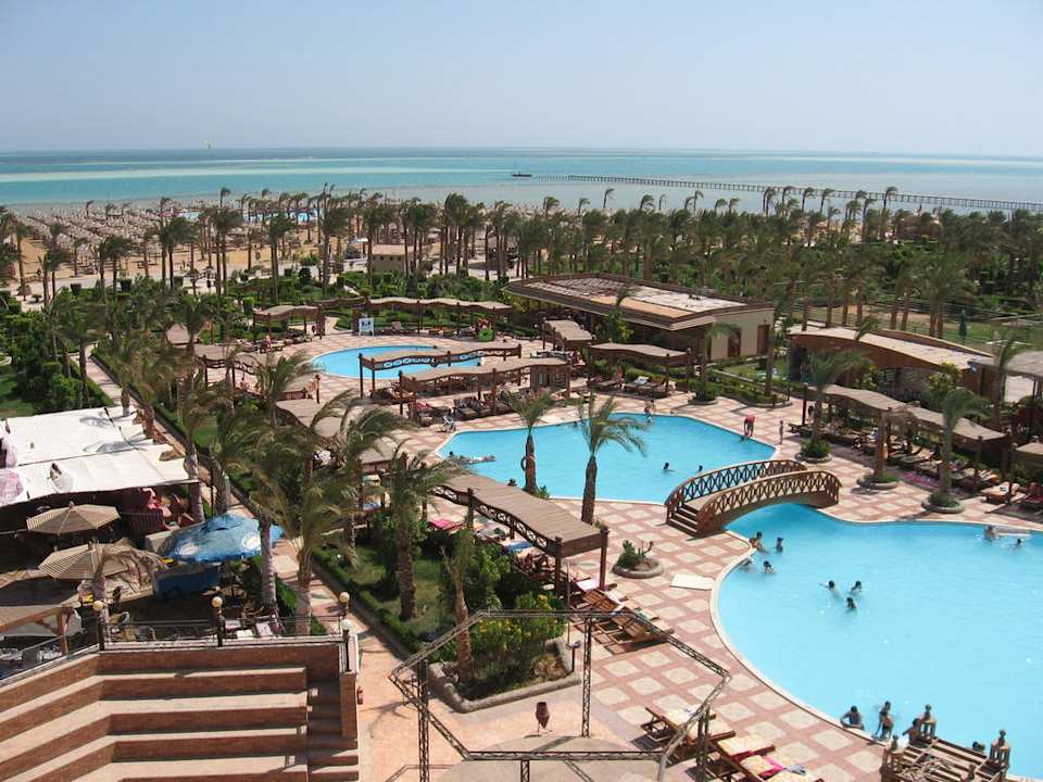 Blick von oben Riviera Aqua Park Resort