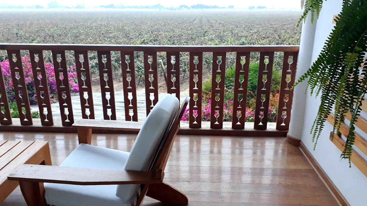 Ausblick Hotel Viñas Queirolo