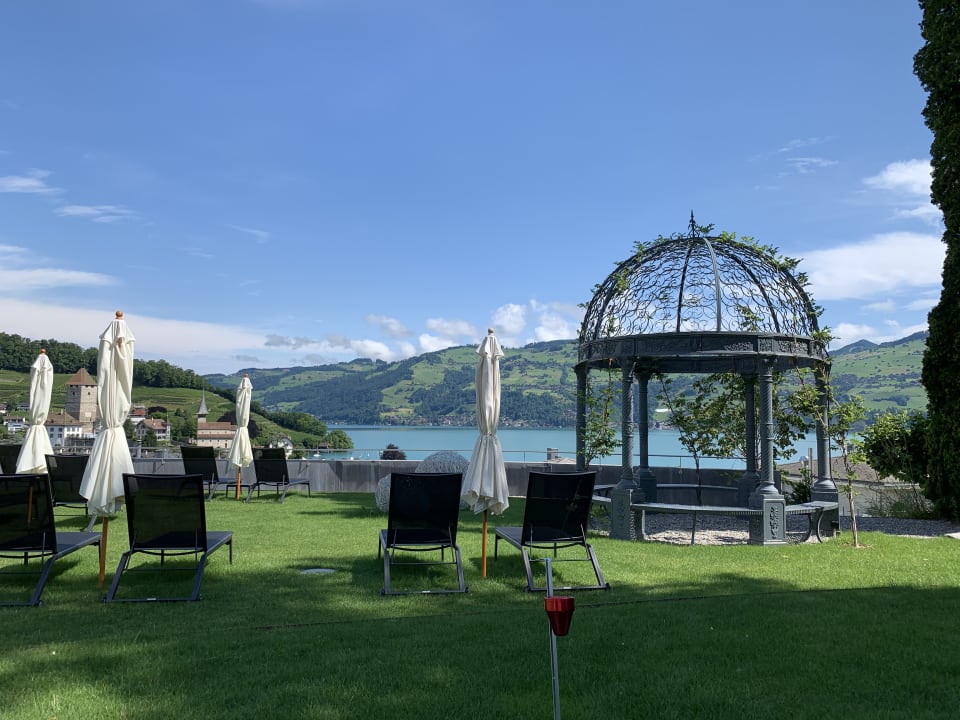 Gartenanlage Belvédère Strandhotel