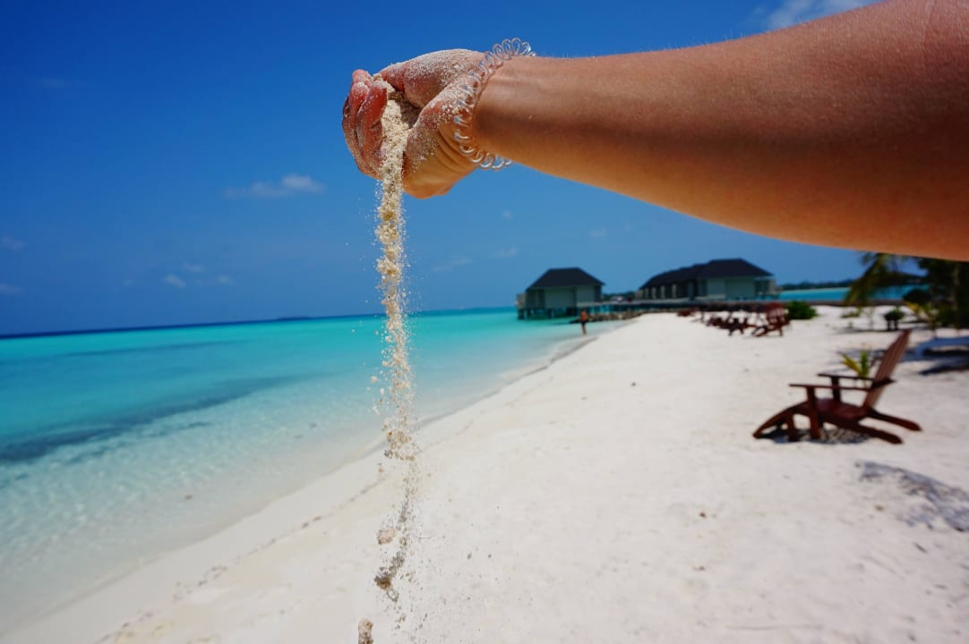 Abschnitt Steg - Wasservillen Summer Island Maldives