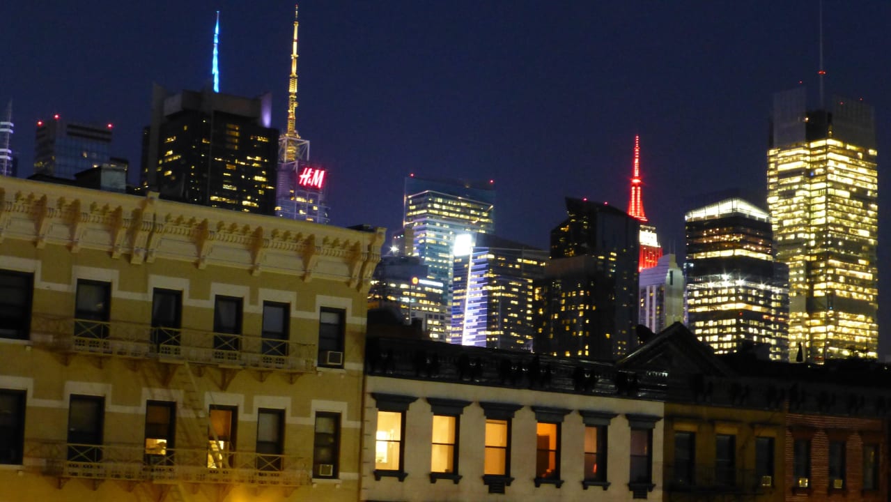 Blick aus Zimmer 411 The Skyline Hotel New York