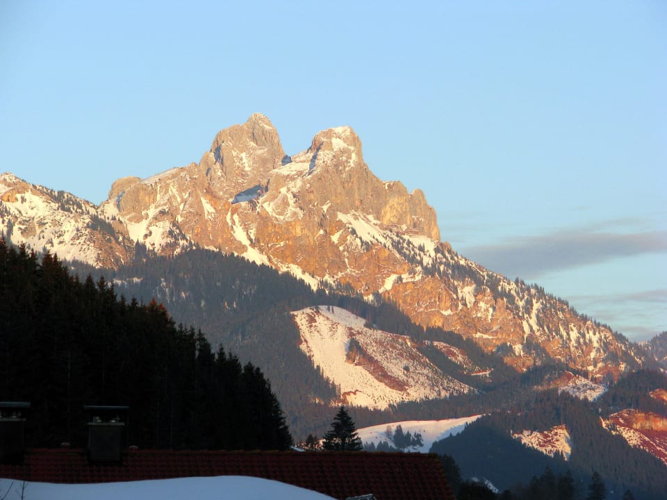 Blick dem Fenster bzw. Balkon Bauernhof Haus Waldesruh