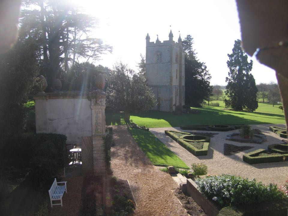 Blick aus dem Hotelzimmer Hotel Ettington Park