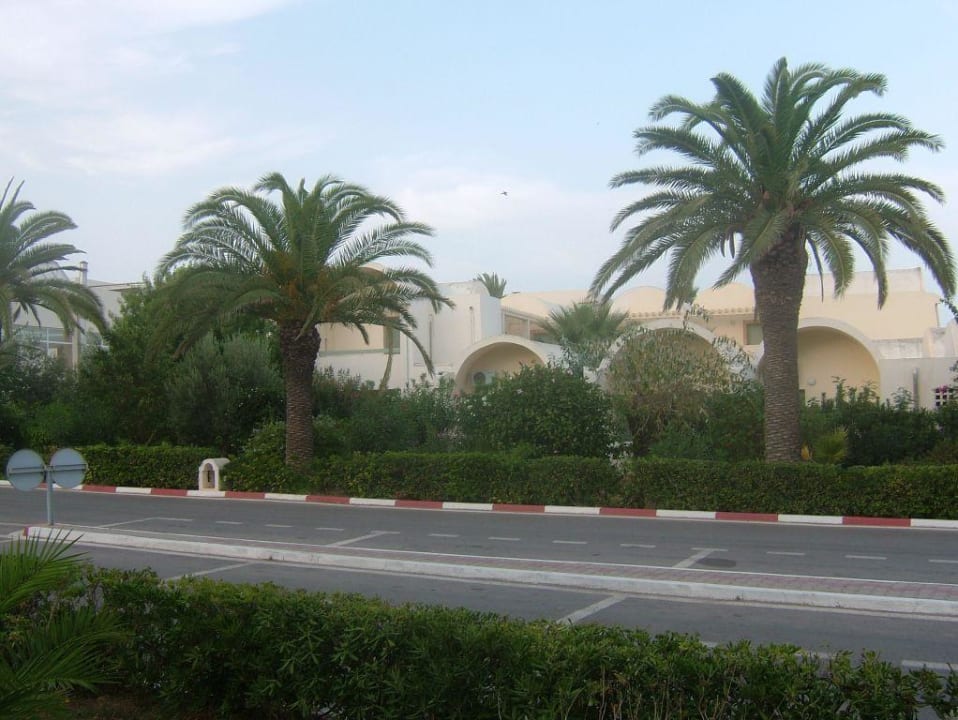 Aussicht auf die Bungalows Dar Khayam