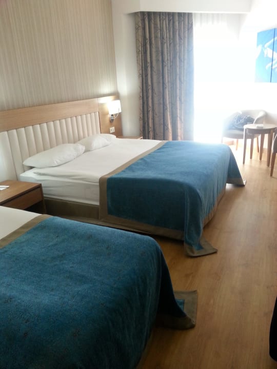 Unser tolles Zimmer mit seitl. Meerblick Adalya Ocean Deluxe