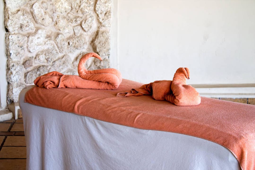 Figur vor dem Massagebereich Pickalbatros Citadel Resort