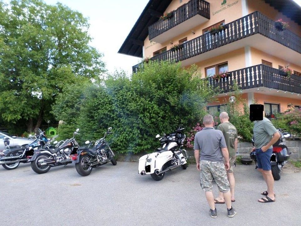 Wochende mit Harley-Freunden Landhotel Neuhof