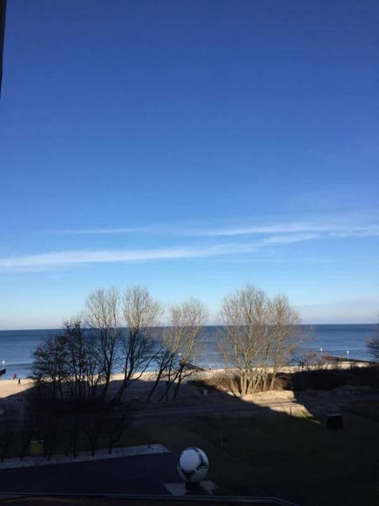 Blick aus dem Fenster Marine Hotel by Zdrojowa