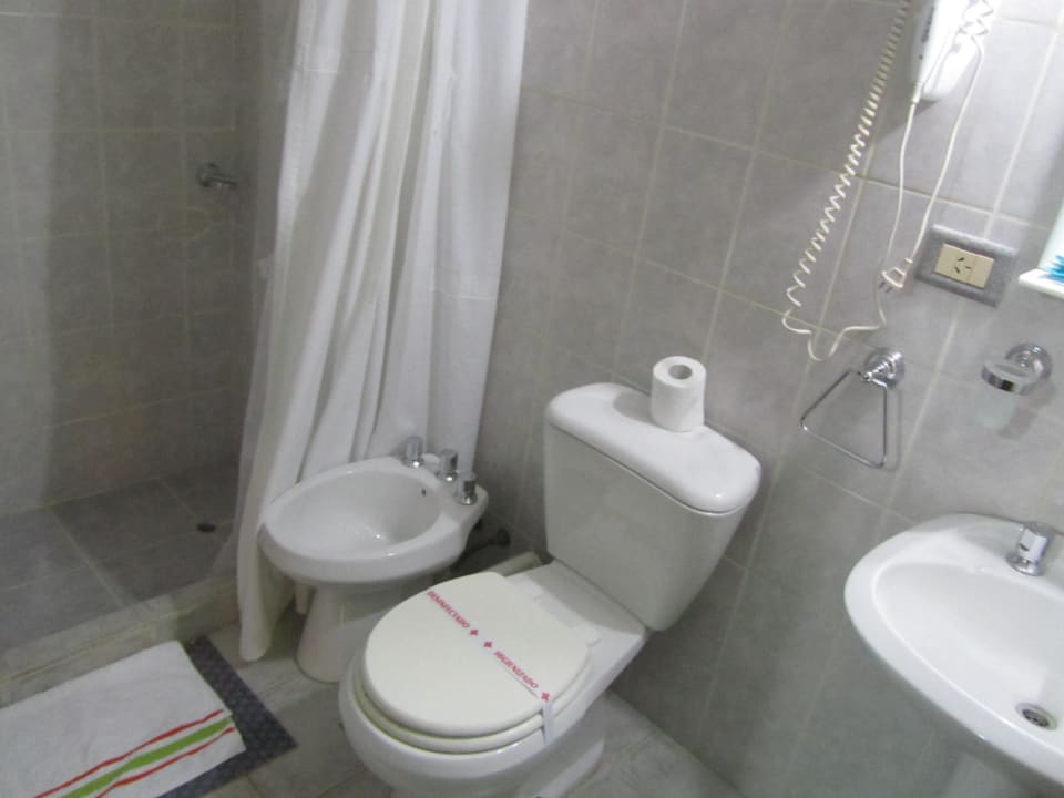 Badezimmer Hotel Valle Frío Ushuaia