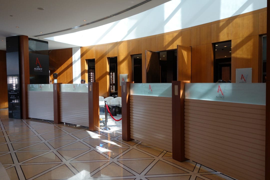 Restaurant The Agency Hotel Jumeirah Emirates Towers