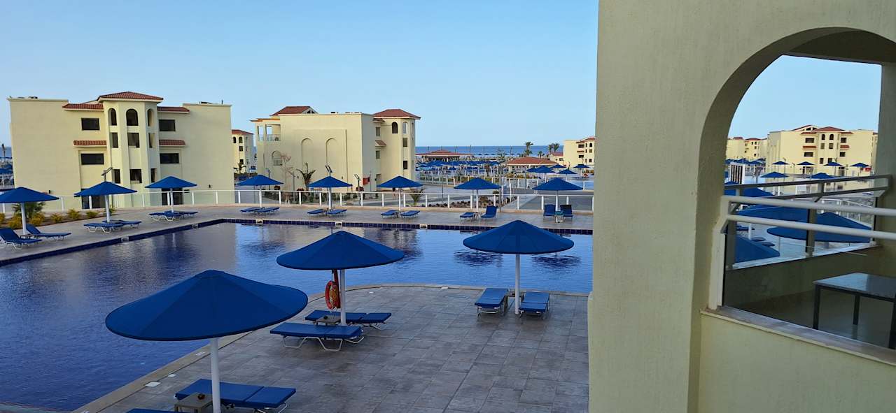 Ausblick Albatros Makadi Resort